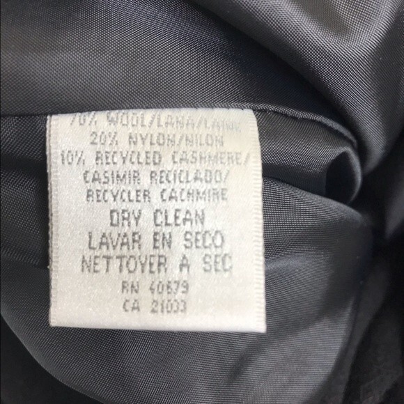 Vintage Parisian Signature Petite Wool Cashmere Black Blazer Women's Size 10P - Picture 5 of 11